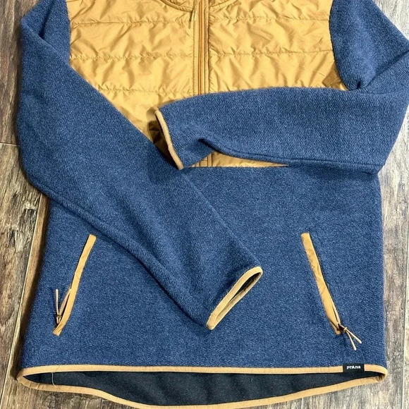 PrAna M's Incrediwool 1/2 Zip Size L - Picture 2 of 7